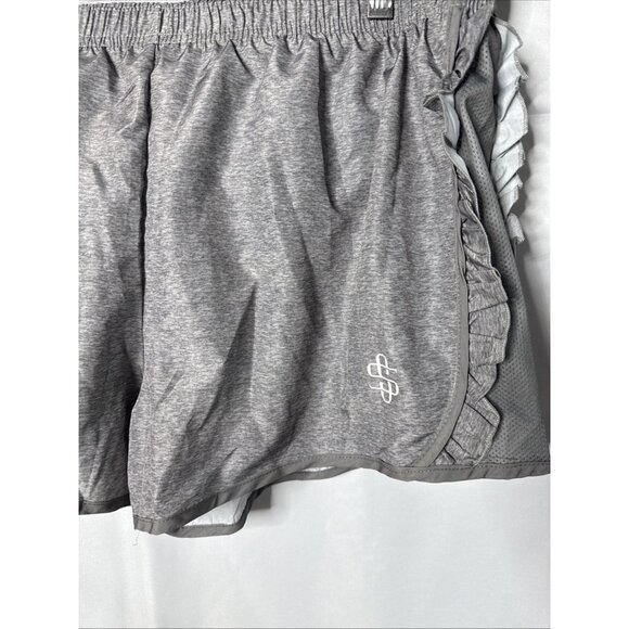 Simply Southern NWT XL Women's Gray Yoga Workout Running Beach Shorts Linern New - Picture 3 of 10